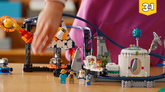 LEGO 31142 Creator 3in1 Space Roller Coaster to Drop Tower or